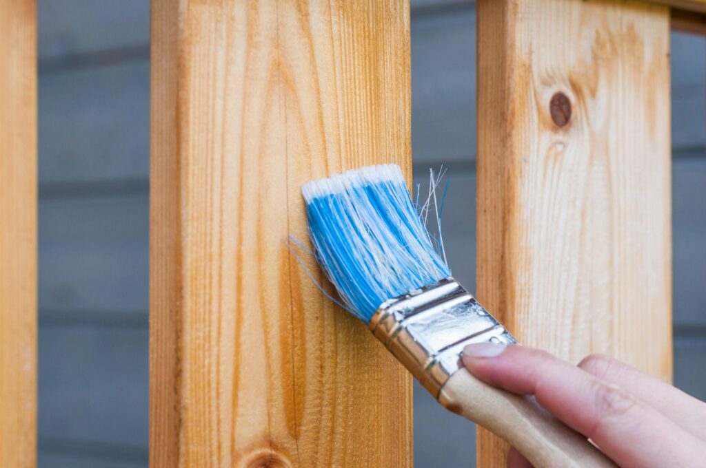 Person Holding Paintbrush